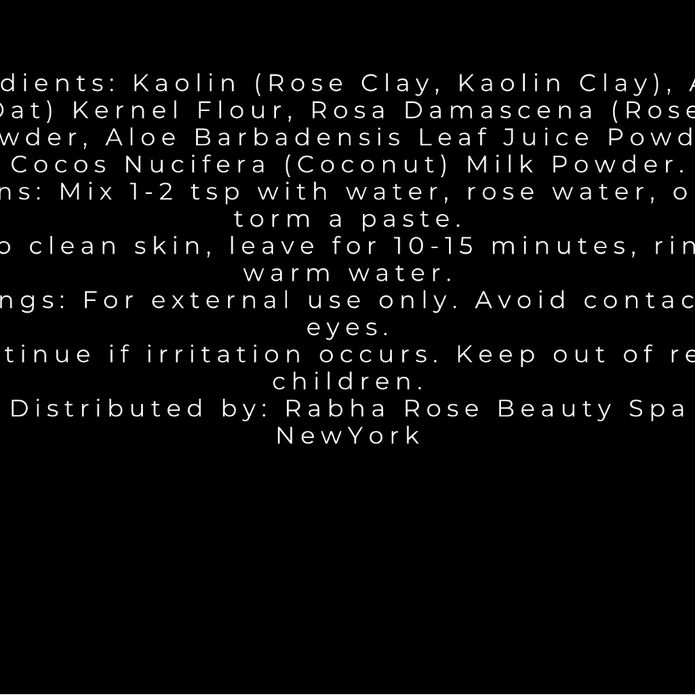 Rose Clay Mask Powder - Picture 10 of 10